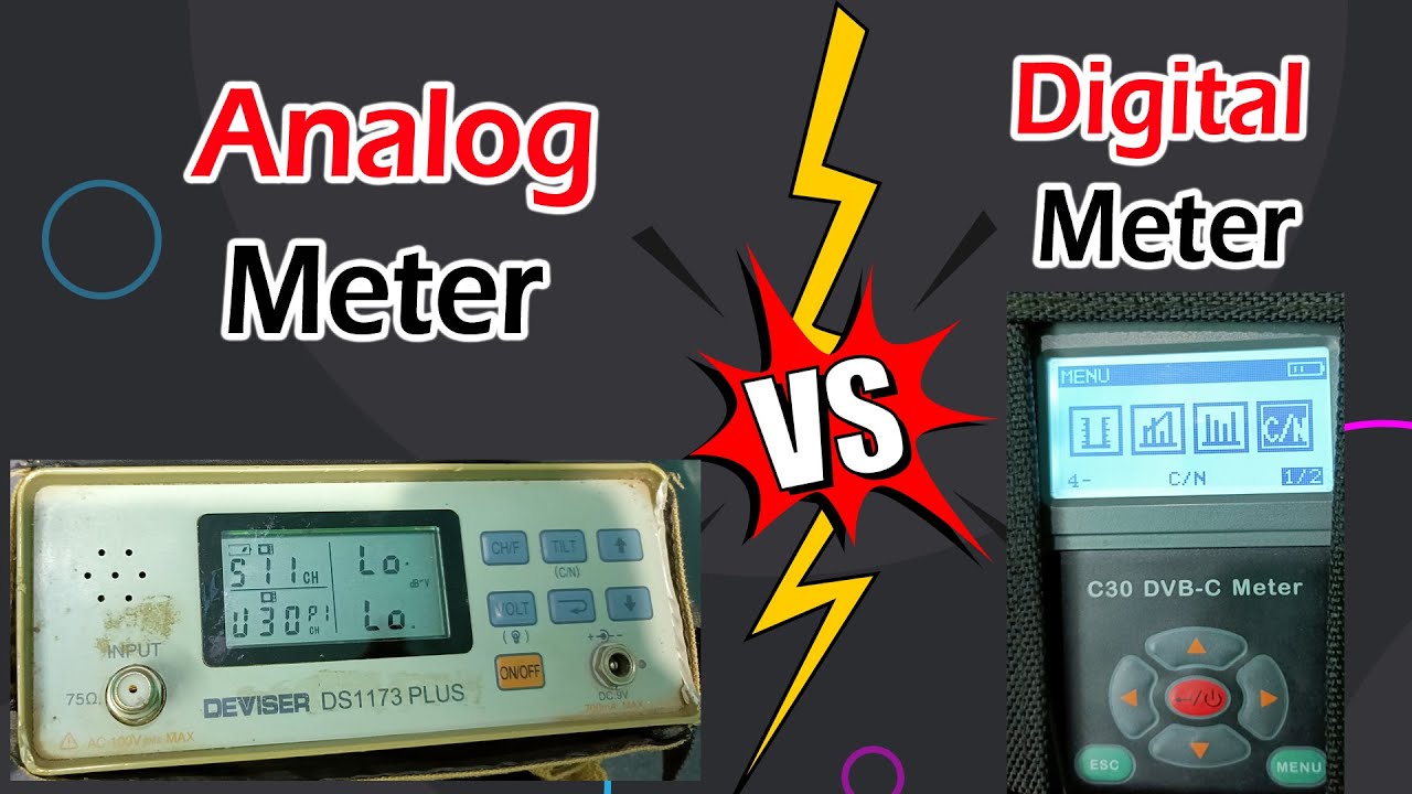 Cable TV Analog Meter V/S Digital Meter |Overview| Installation DEVISER C30 Tool Box Software |CATV|