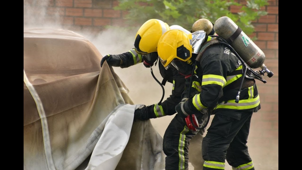 EV Fire Blanket Test - Fire Isolator Full Concept