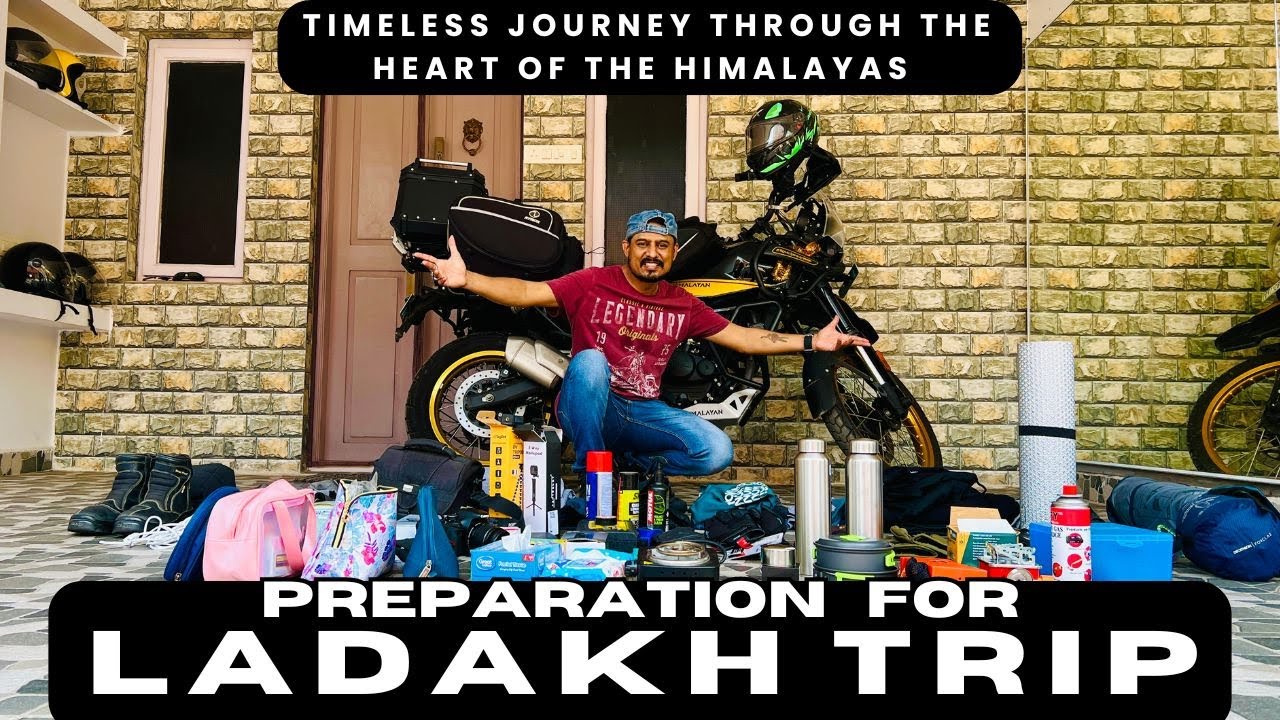 PREPARATION FOR LADAKH 2024 | VIZAG TO LADAKH | BIKE RIDE
