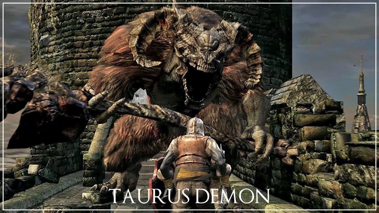 DARK SOULS™  REMASTERED  - Taurus Demon Boss Fight