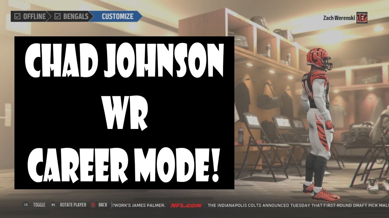 Chad Johnson Career Mode Season Premiere! Madden NFL 18