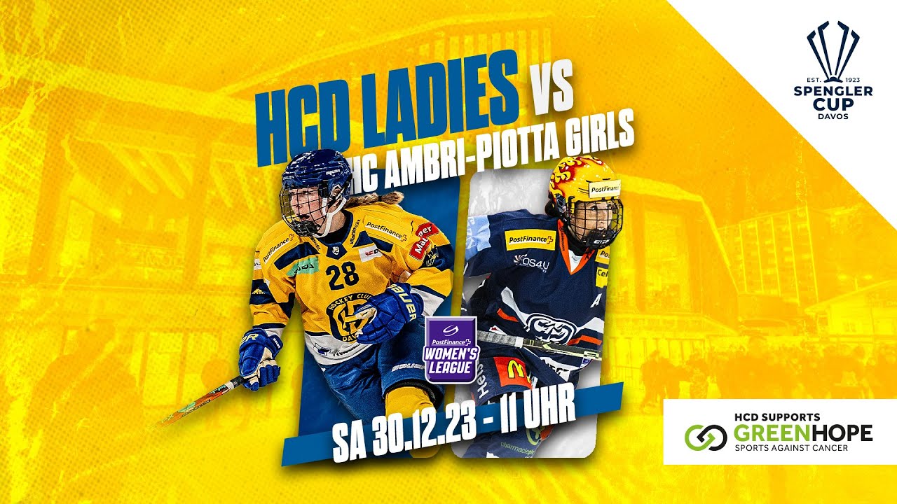 PostFinance Women's League: HCD LADIES VS HC AMBRI-PIOTTA GIRLS