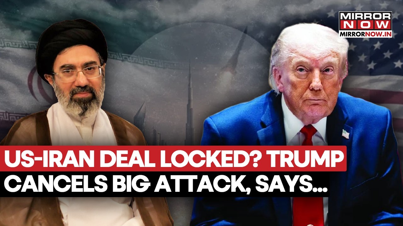 US IRAN WAR ENDS? Trump Cancels Big Attack, Claims Deal Reached With Tehran After New Strikes