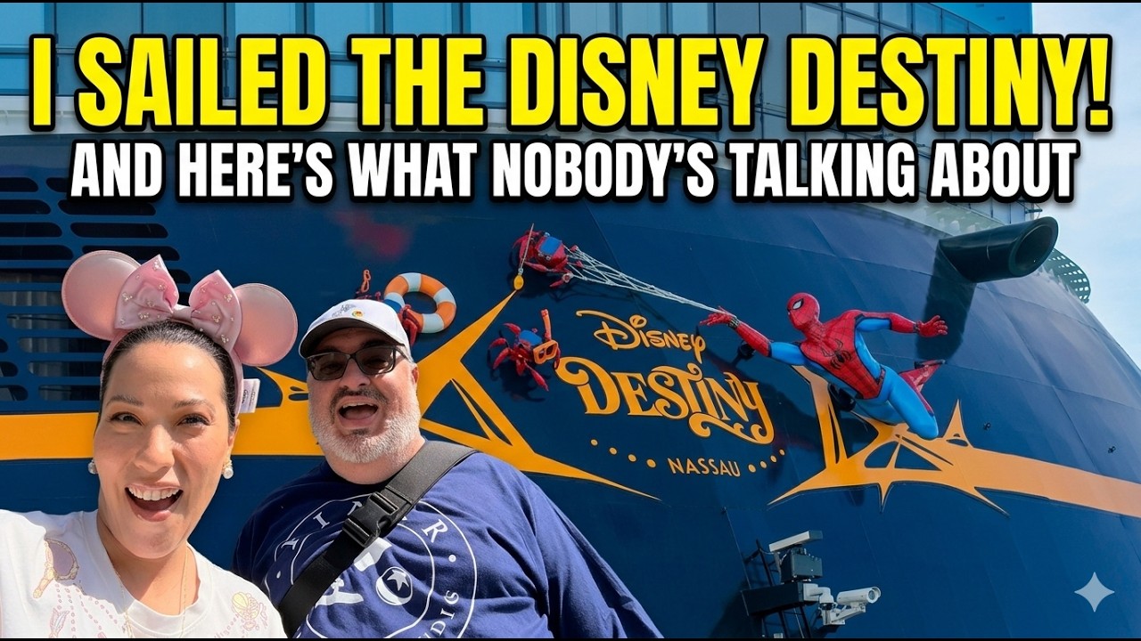 НОВЫЙ обзор круизного лайнера Disney Destiny: стоило ли ожидание? (Раскрыты секреты, которые обяз...