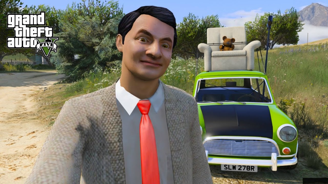 MR BEAN PLAYS GTA 5 (GTA 5 VLOG)