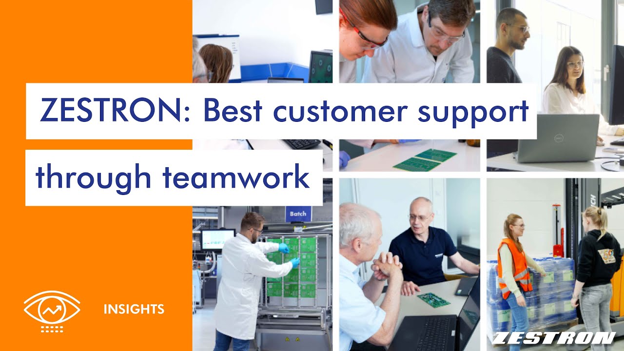 ZESTRON PCB Cleaning & Electronics Reliability | 🤝 Best Customer Support Through Expert Teamwork