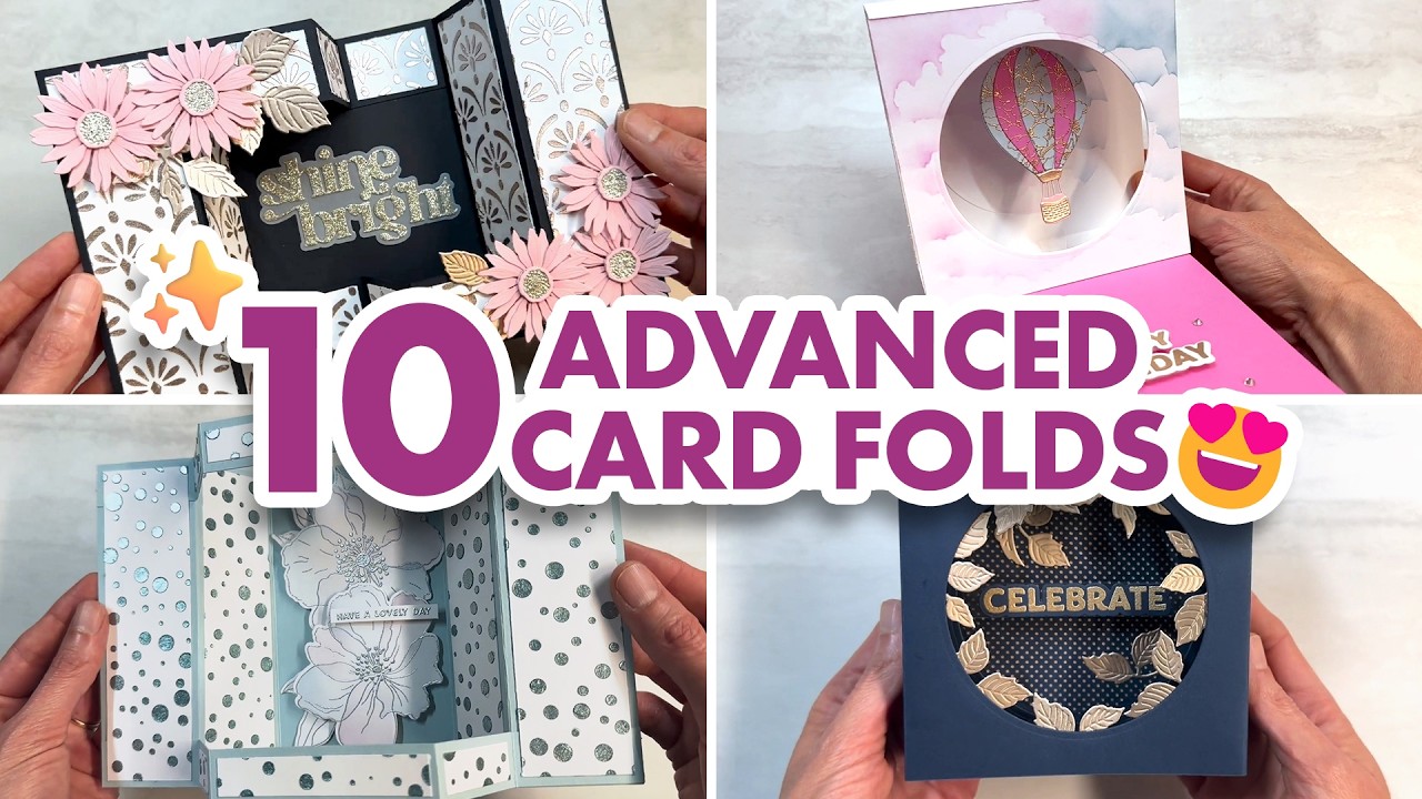 10 Advanced Card Folds You’ll Want to Try! | Part 1 (Measurements + Envelope Guide)