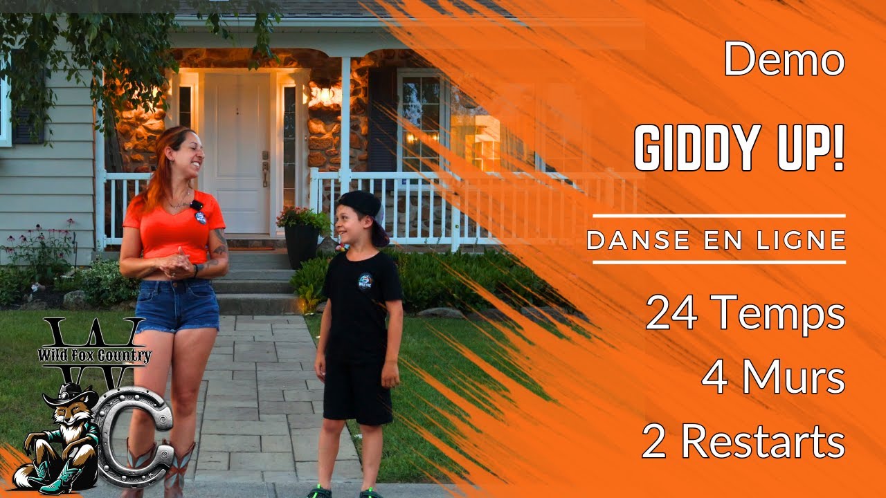 Giddy Up! Line Dance - Wild Fox Country