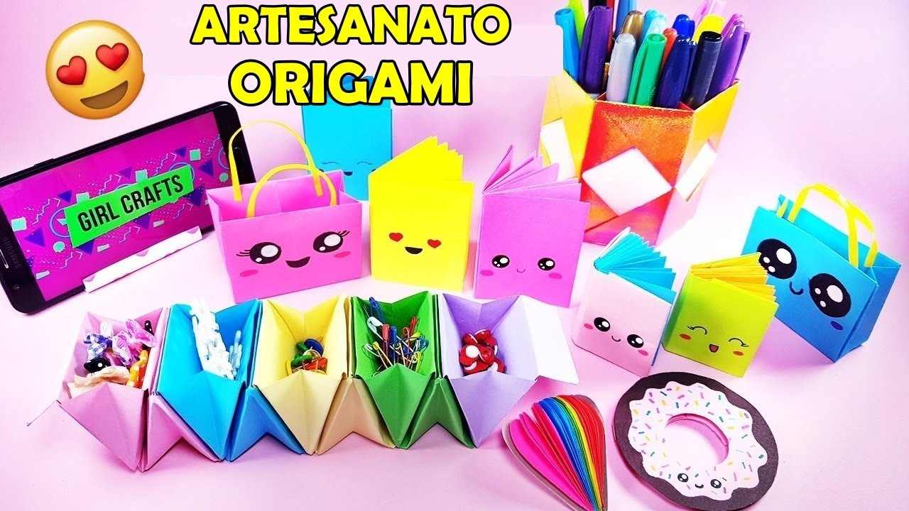 10 ARTESANATOS DE PAPEL A QUE DEVERÁ FAZER EM QUARENTENA EM CASA - ORIGAMI HACKS