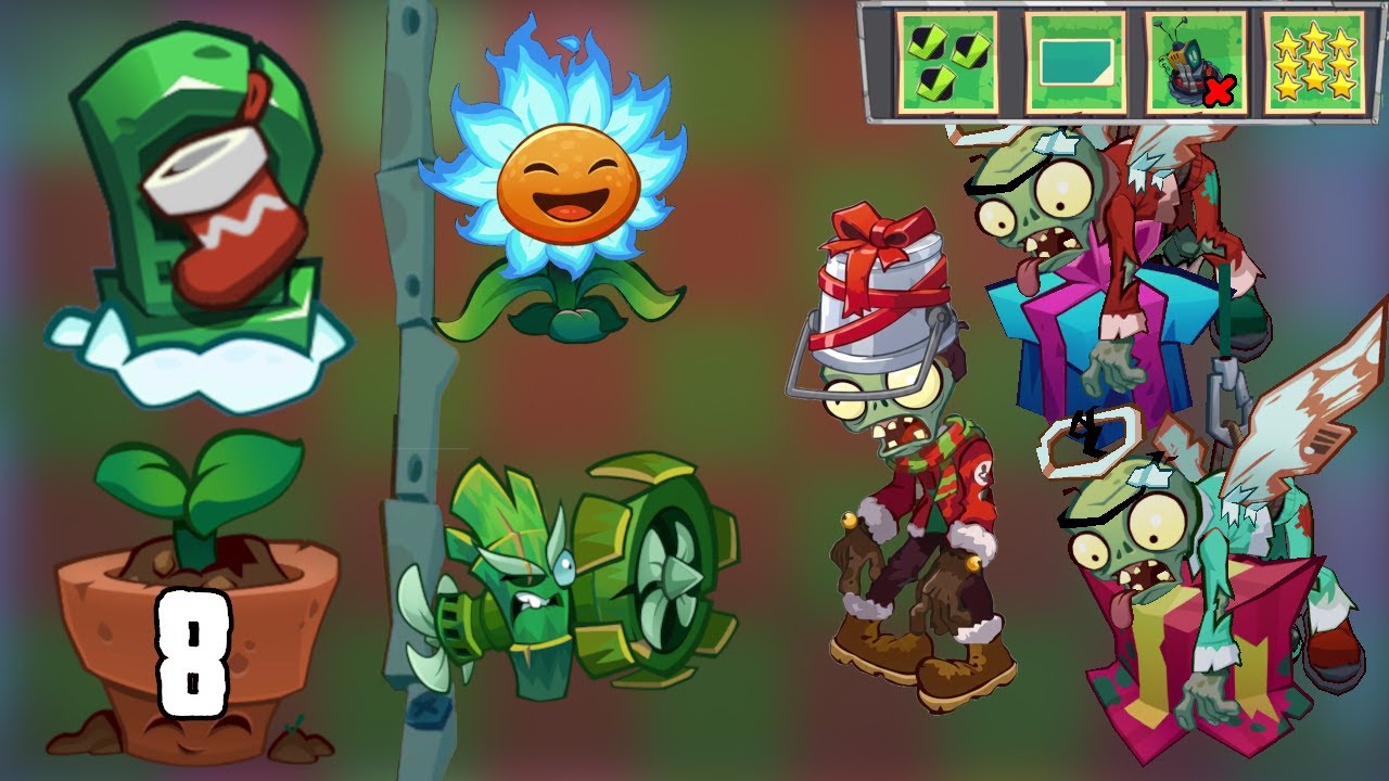 Plants vs. Zombies 3 (Chinese version) – Blizzard Approachez - Crazy 8 | 植物大战僵尸3 暴雪僵至8