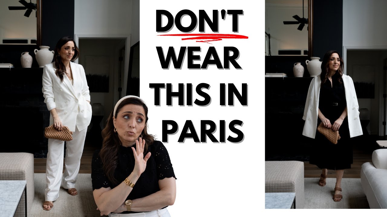 How NOT to look like a Tourist in Paris!  PACK WITH ME!