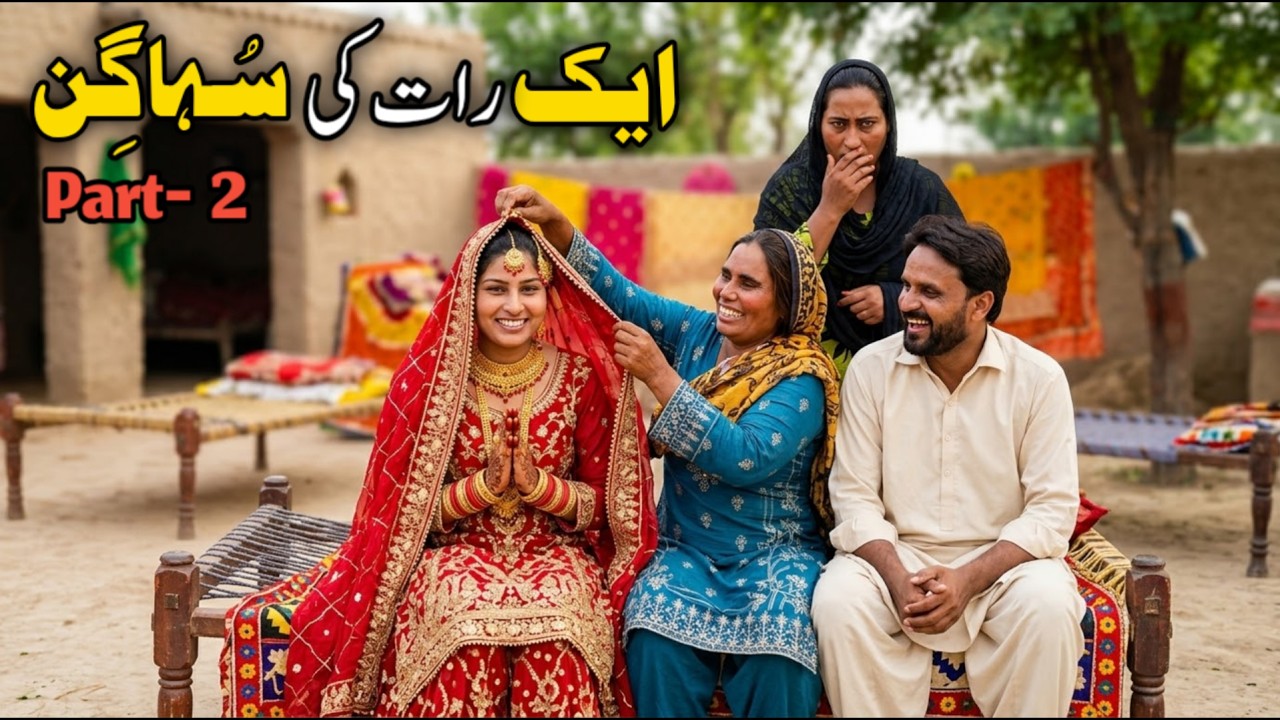 Aik Raat Ki Suhagin Part-2 New Pakistani Punjabi Drama That Will Make You Cry By Amna Malik Tv
