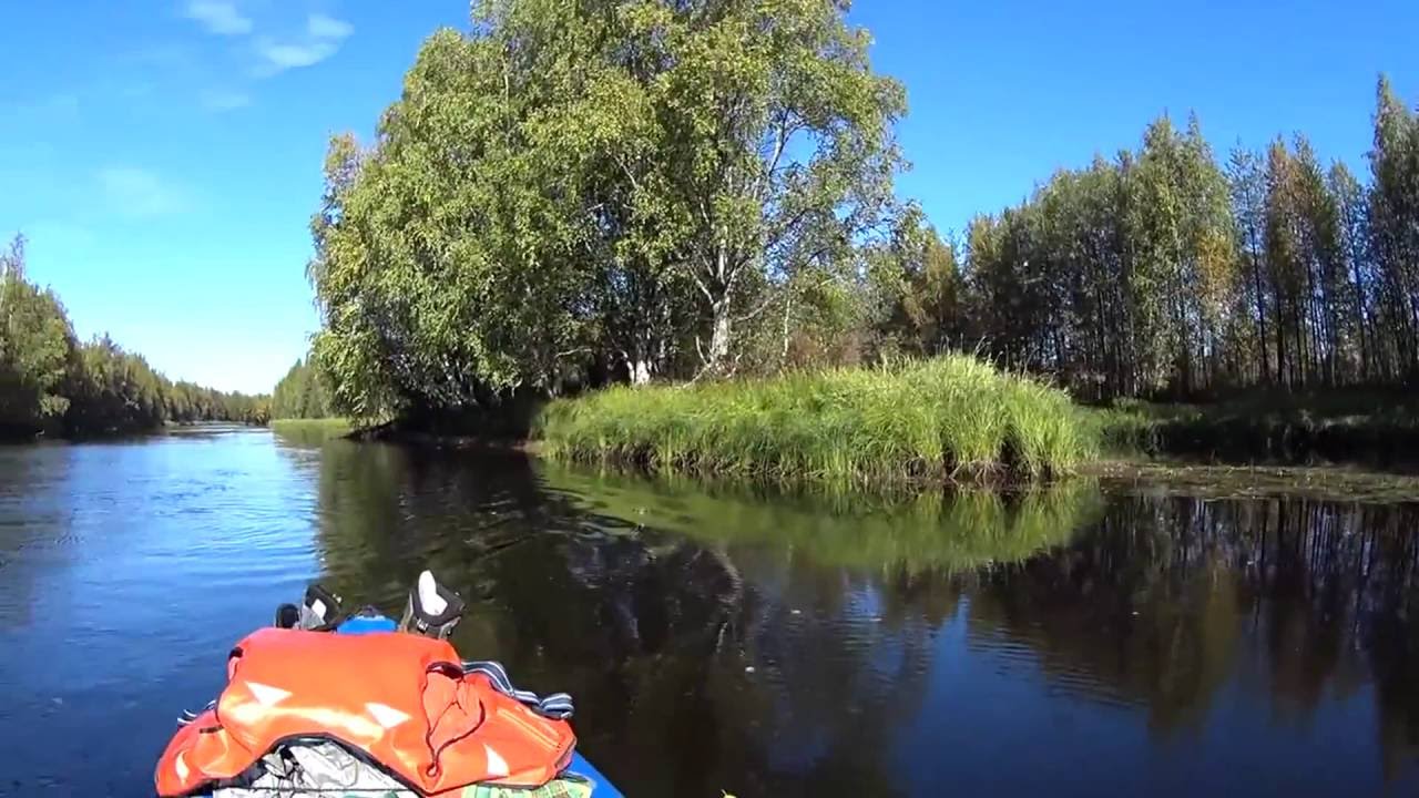 3/3 Сплав р.Кепа (Карелия) 3,4 дни: избы, выход в р.Кемь, жизнь на берегу в 