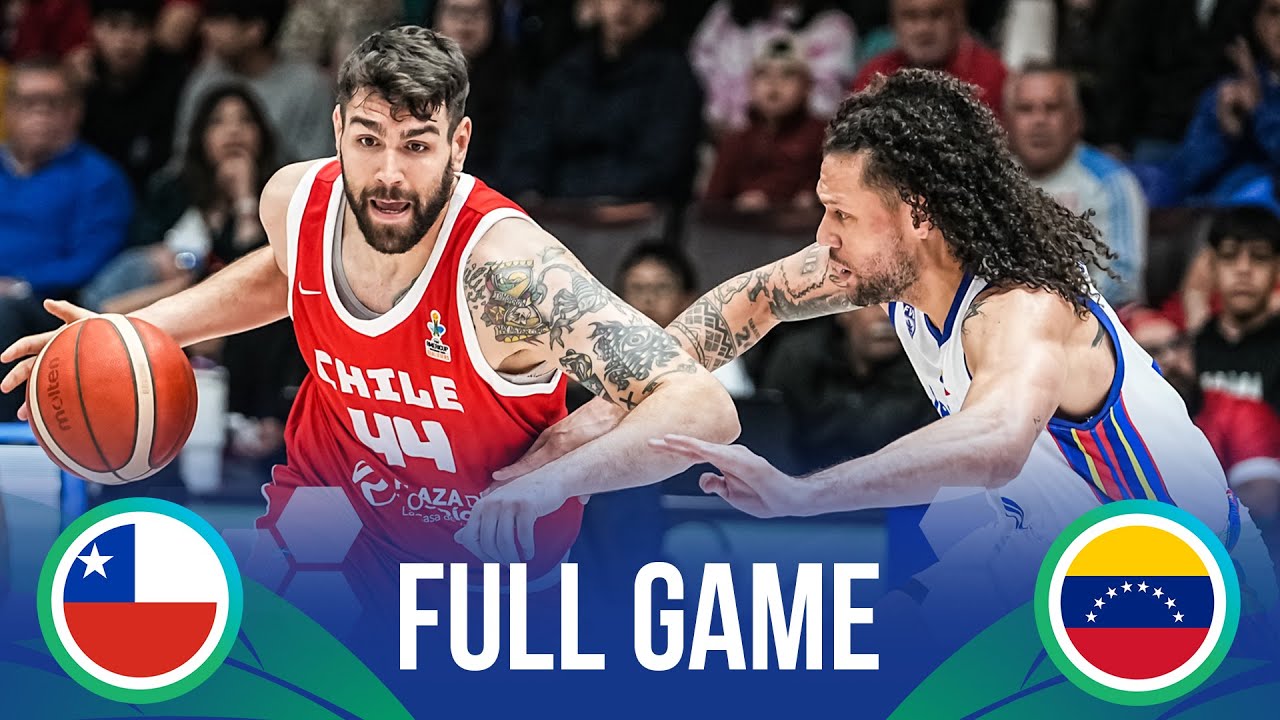 Chile v Venezuela | Full Basketball Game | FIBA AmeriCup 2025 Qualifiers