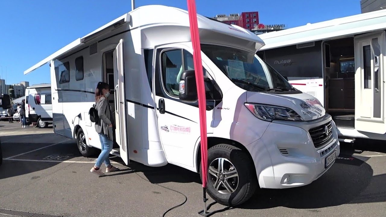 2022 Fiat Ducato Trend 7057 Camper Van - Interior, Exterior, Walkaround - Camper Expo Sofia