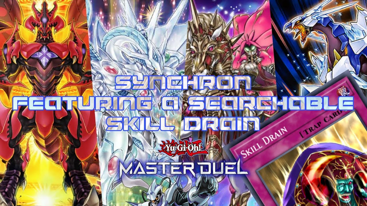 Build a synchron board with a searchable 1 sided skill drain | Yu-Gi-Oh! Master Duel