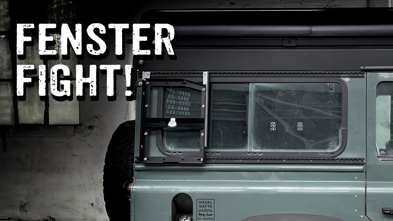 Seitenfenster ausbauen beim Land Rover Defender  [353]