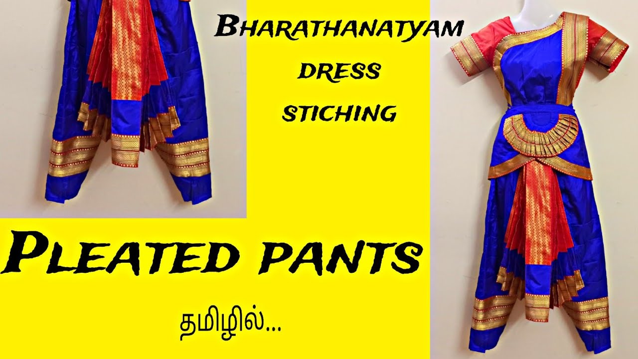 Pant style Classical dance costume stitching part-6