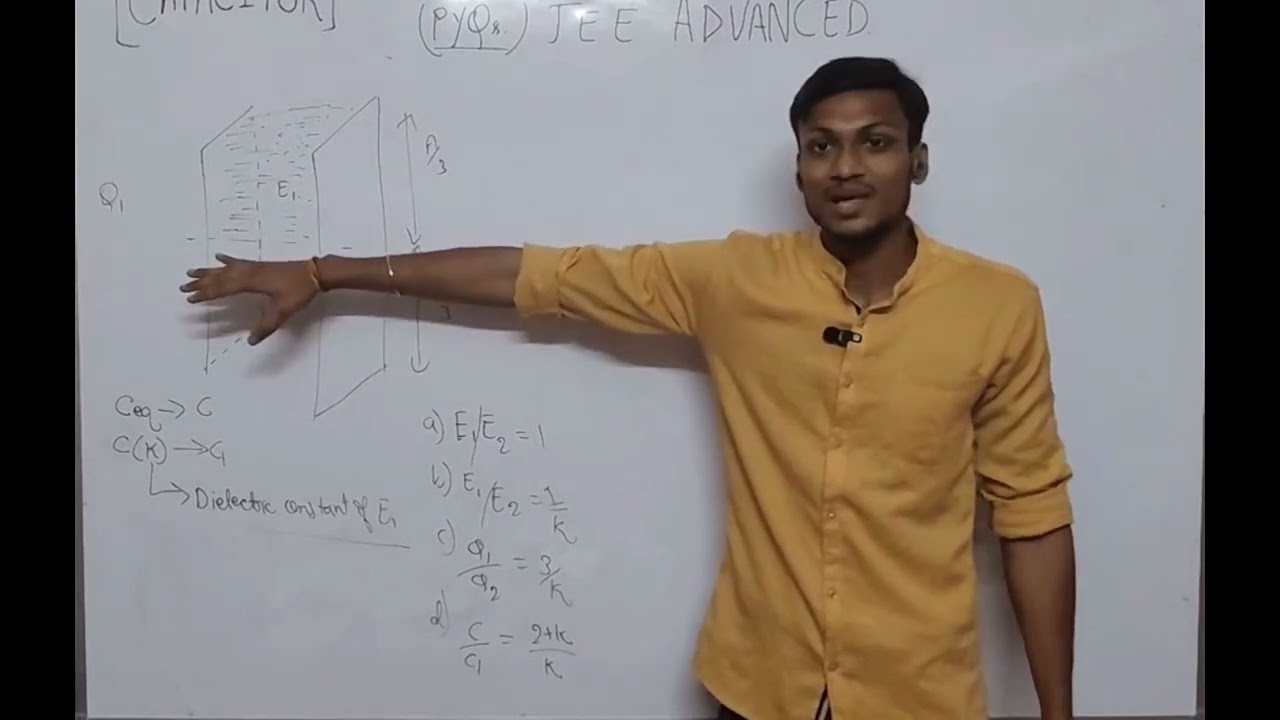 capacitor jee advanced pys
