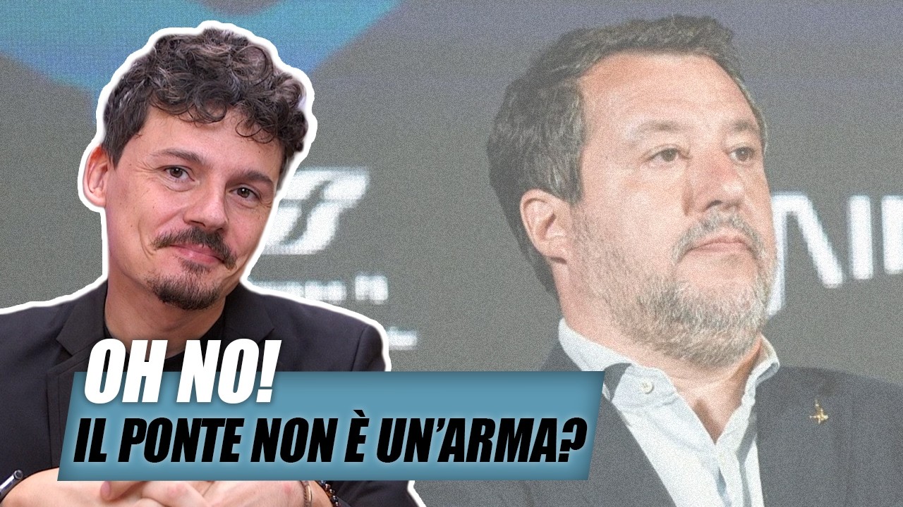 Il ponte sullo stretto non &egrave; un&rsquo;arma?! Pensavamo di s&igrave;