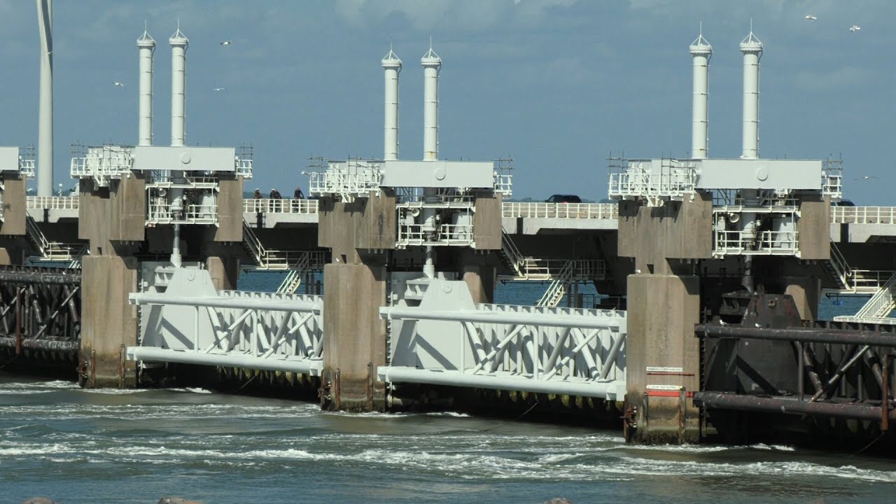 Schouwen-Duiveland, Zeeland Teil 2 - Radtour von Brouwershaven zum Sturmflutwehr