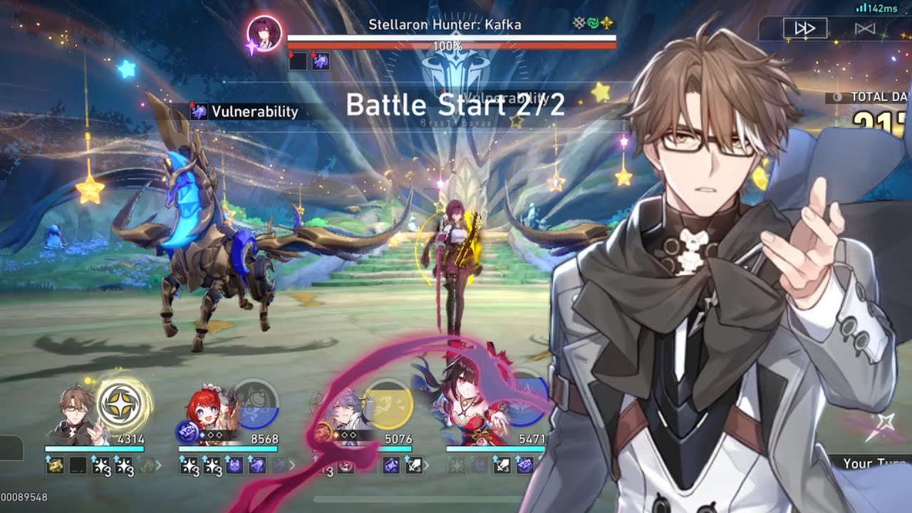 Welt vs Kafka - New Memory of Chaos 12 No Damage Taken - Honkai: Star Rail 3.1