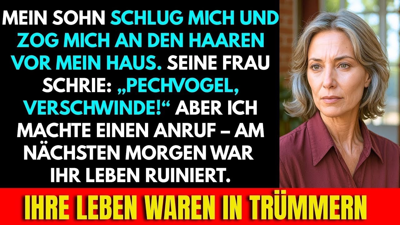 Mein Sohn Gab Mir Eine Ohrfeige Und Zog Mich An Den Haaren – Nach Einem Anruf War Ihr Leben …