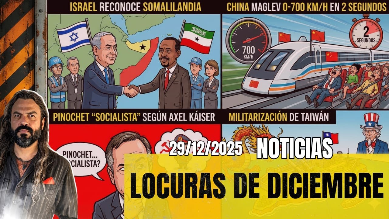 NOTICIAS EN DIRECTO con Armesilla: Somalilandia, Axel Kaiser, Alta Velocidad China, Taiw&aacute;n (27)