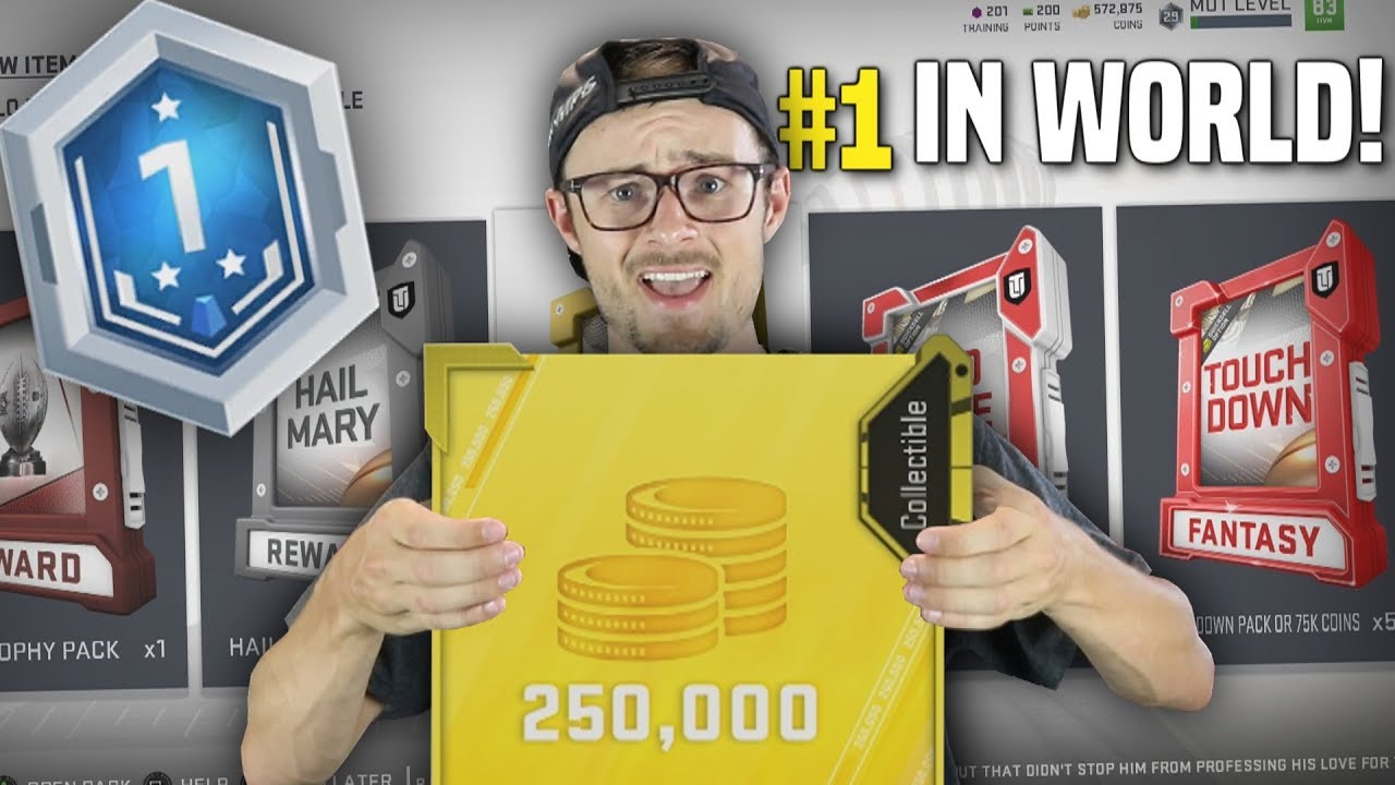 OPENING INSANE REWARDS FROM #1 RANKED IN THE WORLD SOLO BATTLES!! + TIPS - Madden 19