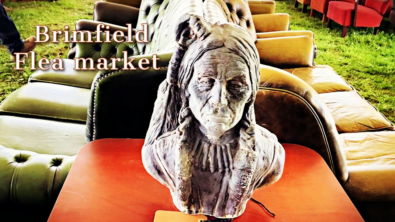 Fantastic Furniture and Home Decor finds at the Brimfield Antique Flea Market