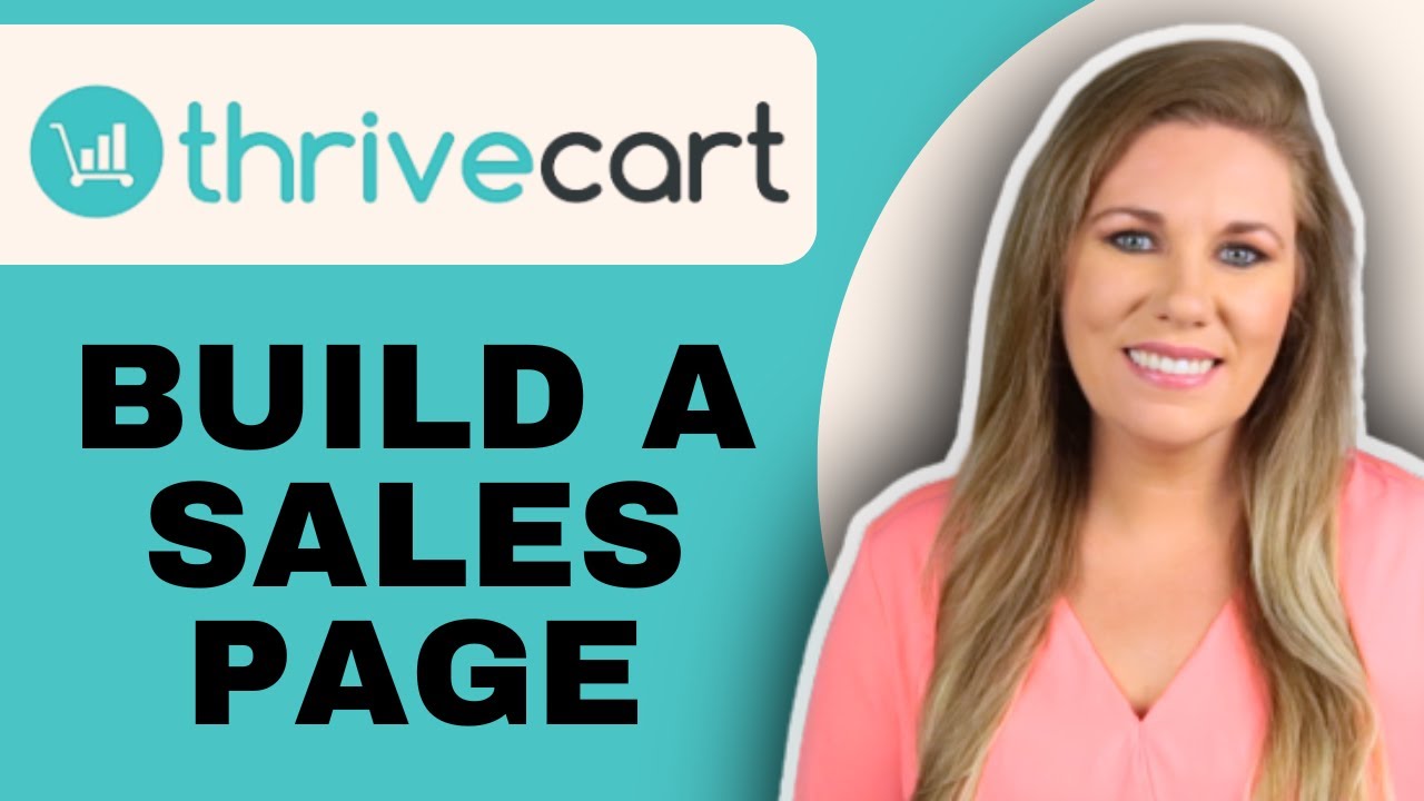 Как создать СТРАНИЦУ ПРОДАЖ в ThriveCart менее чем за 12 минут
