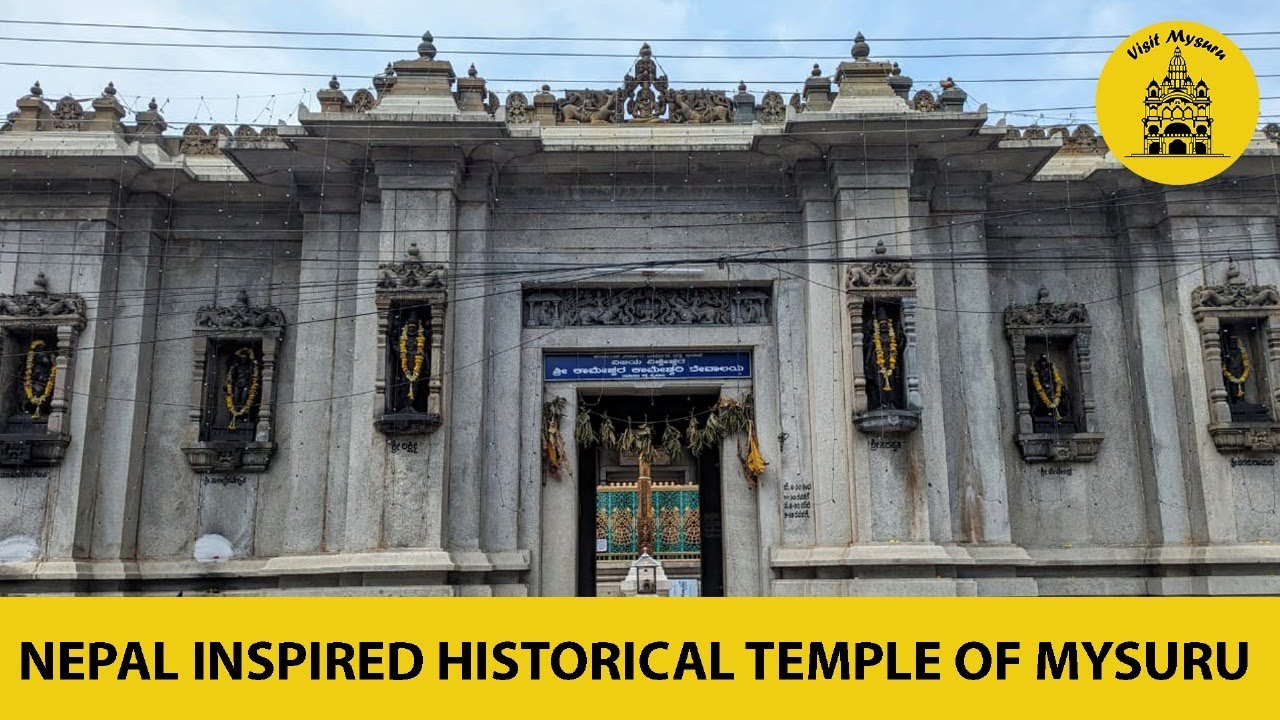 Nepal inspired historical temple of Mysuru | Visit Mysuru