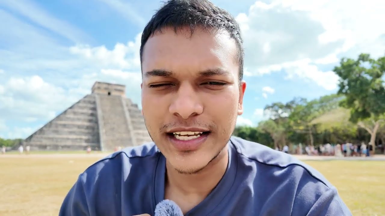 World Wonder Chichen Itza 😲 | Mexico Day 2 Part 2 Telugu Vlog 🇲🇽