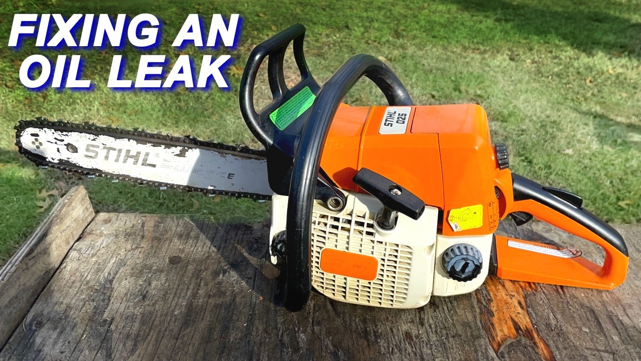 Fixing An Oil Leak On A Stihl Chainsaw