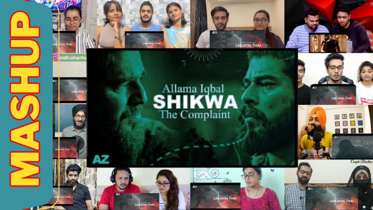 Shikwa Allama Iqbal | The Complaint | Indian Reaction | Mix Mashup Reaction | Ertugrul Ghazi