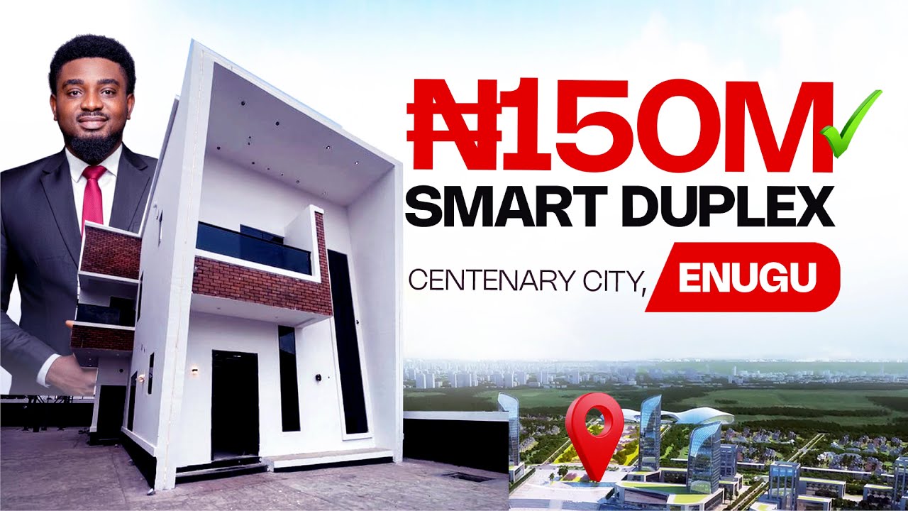 Affordable Luxury! 4 Bedroom Smart Duplex for Sale in Centenary City, Enugu | ₦150M