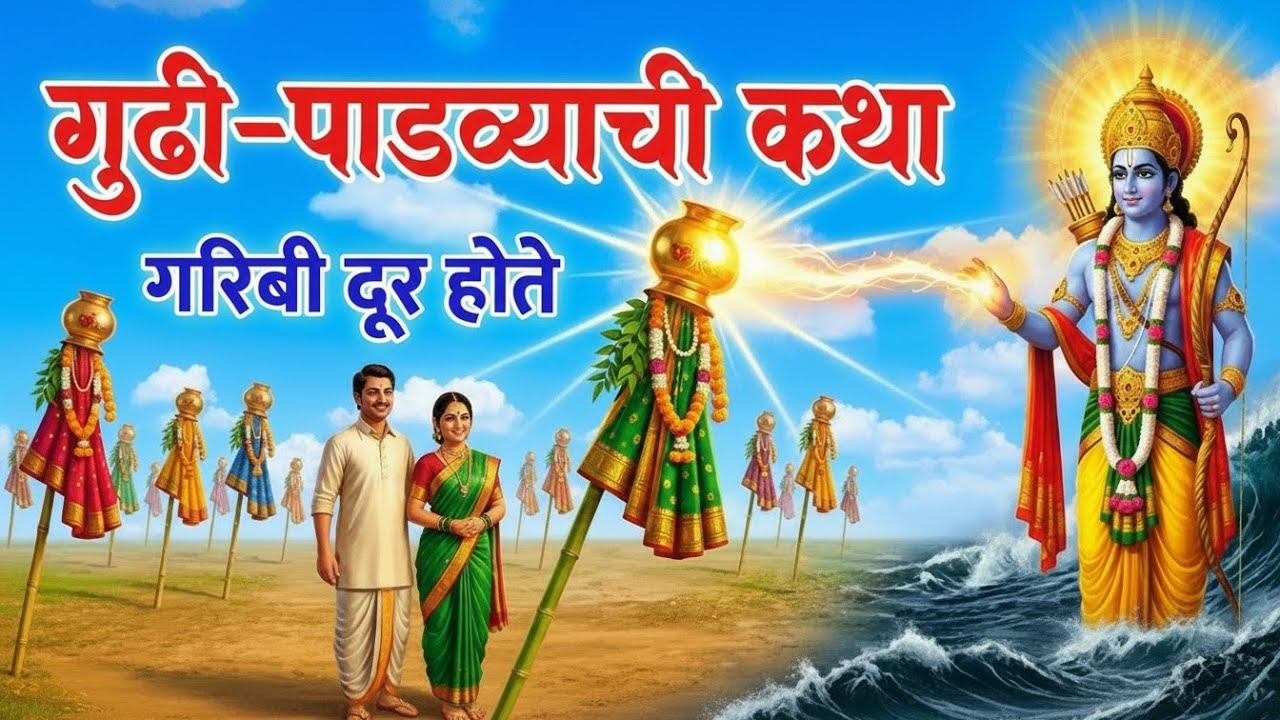 गुढीपाडव्यामागची खरी कथा  | गुढीपाडवा 2026 | Gudi Padwa 2026 Marathi | Gudi Padwa  | Gudi Padwa 2026