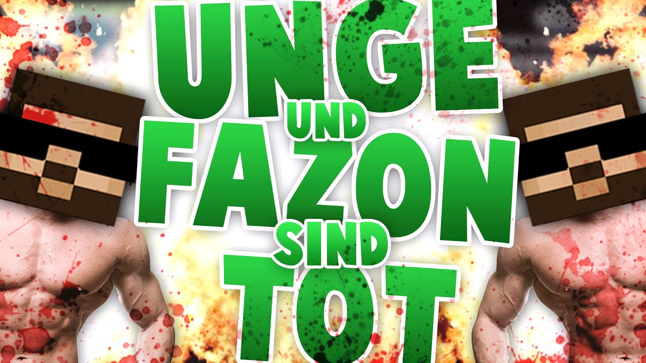 UNGE UND FAZON SIND TOT! [Song] Minecraft VARO 3 #18 (Lukas, der Rapper)