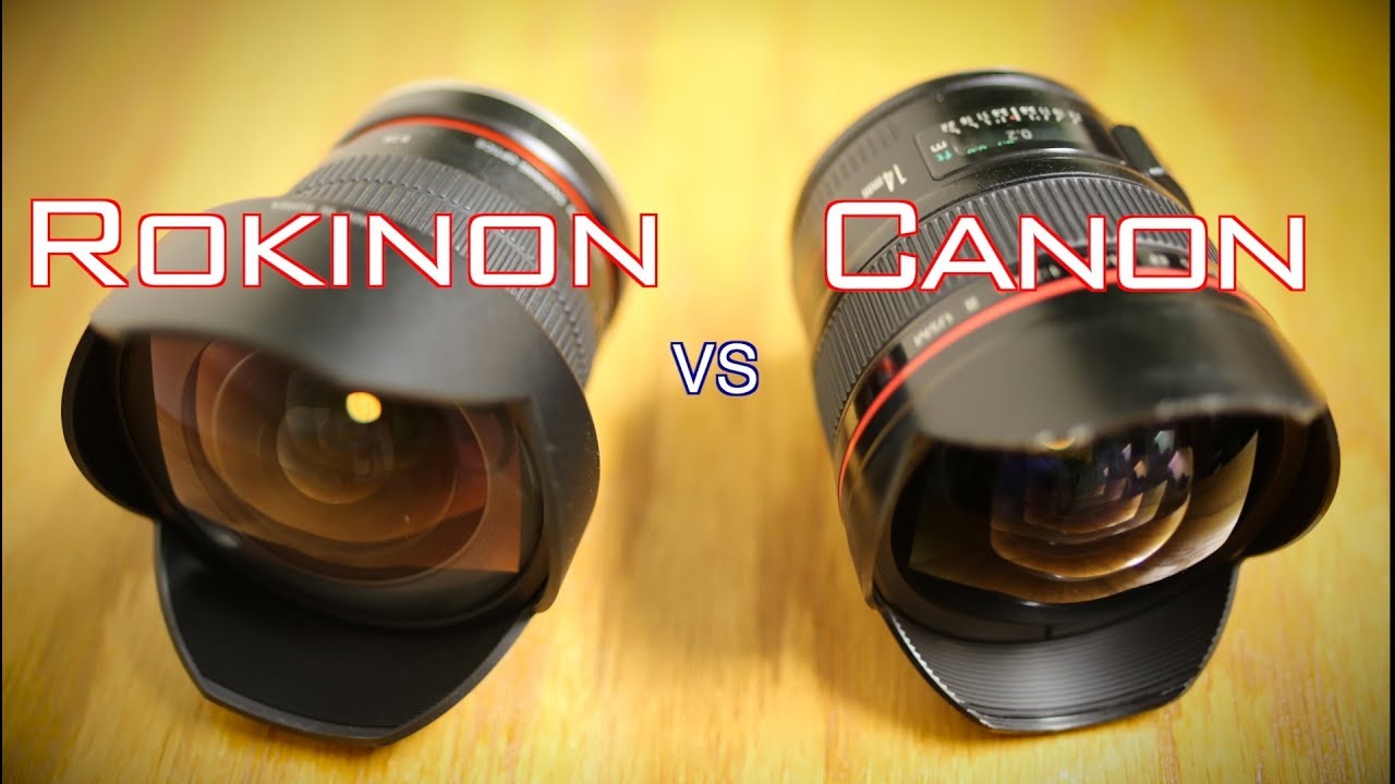 Comparison: Canon 14mm vs. Rokinon 14mm