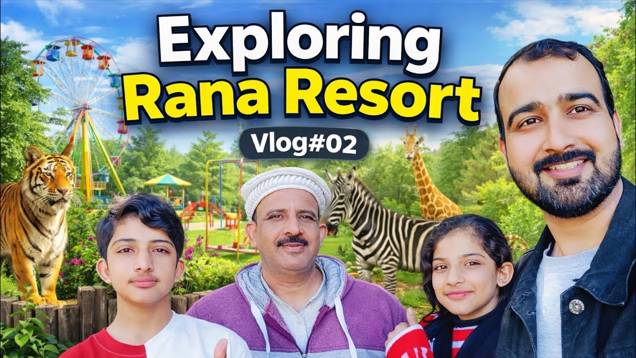 EXPLORING RANA RESORT 🏞️🎢 | vlog 02 | #funny #vlog #vlogs #enjoy #travelvlog  @dr.naveedmujahid 