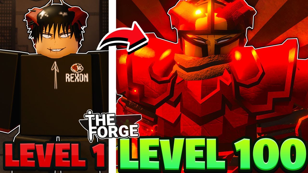 Я стал СИЛЬНЕЙШИМ игроком в FORGE! (Roblox)