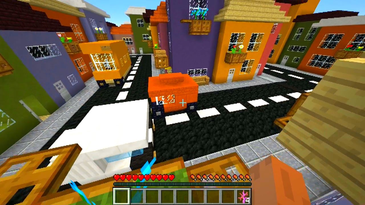 Minecraft RAINBOW CITY Паркур с Викстаром, Престоном и Вуфлессом (Minecraft Parkour)