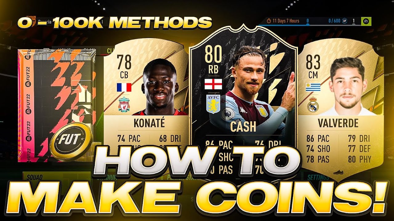 HOW TO MAKE COINS AT THE START OF FIFA 22! 0 - 100K TRADING METHODS! FIFA 22 Ultimate Team