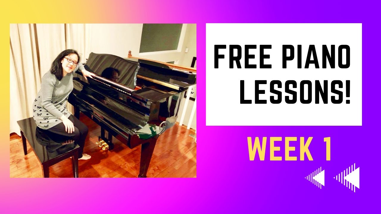 Piano Lessons Week 1