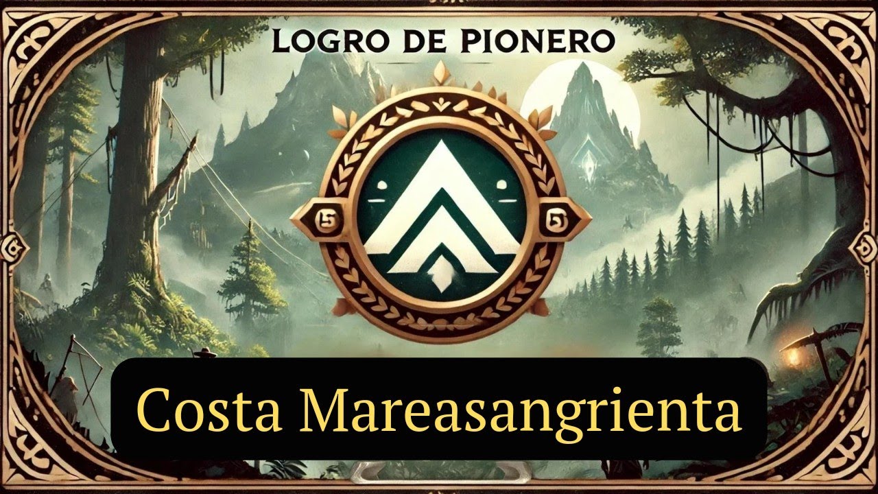 🐲Guild Wars 2🐲🧭 LOGRO de PIONERO: COSTA MAREASANGRIENTA 🧭