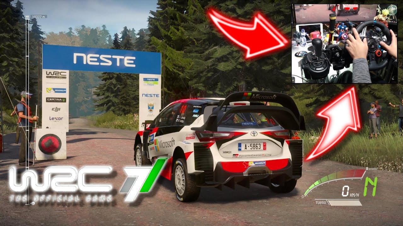 Toyota Yaris WRC Ouninpohja / Logitech G29 WRC 7