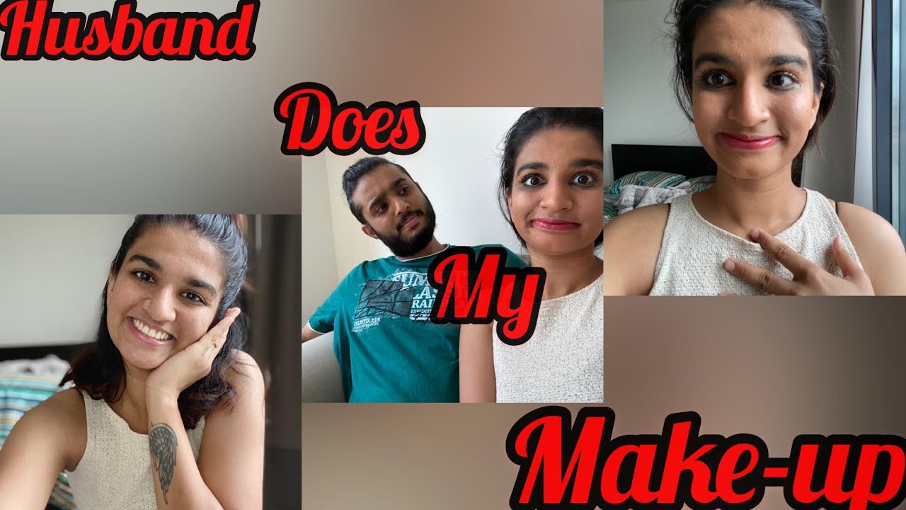 Husband Does My Make-up|Tani Malayali|Best make-up ever|I Quit Make-up