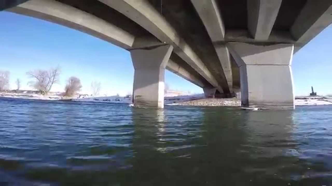 Winter Fly fishing Bow River
