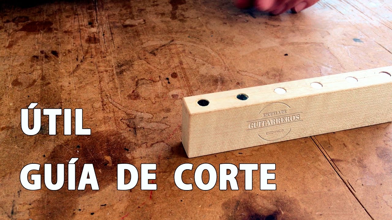 Guía de corte imantada para sierra manual