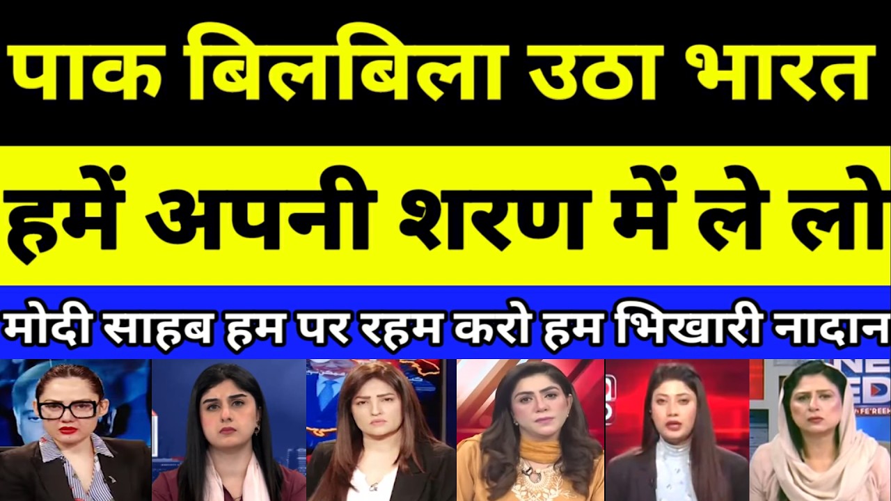 Pakistan stood up in panic, India take us under your protection | PAKISTANI REACTION | PAK MEDIA